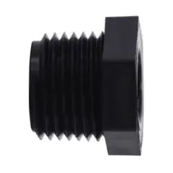 28663P - Polypropylene Reducer Hex Bushing 1/2 In Mpt X 1/4 In Fpt 1