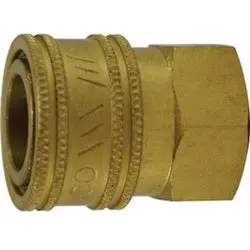 28673 - 3/4 In Fpt Brass High Flow Coupler For Plumbing Applications 1