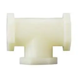 28741W - Nylon Tee Fitting, 1/4 In Fpt X 1/4 In Fpt X 1/4 In Fpt, 125 Psi Pressure Rating 1