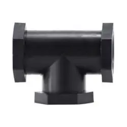 28743P - Polypropylene Tee Fitting, 1/2 In Fpt X 1/2 In Fpt X 1/2 In Fpt 1
