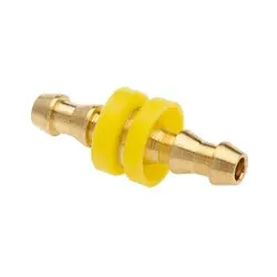 29Po8-6 - Brass Hose Splicer With 3/8-In Push-On Barbs, 2 In Length, 150 Psi Rating 1