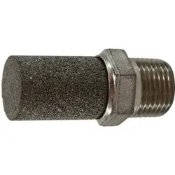 300034 - 3/8 In Mpt Stainless Steel Muffler, 300 Psi Max Pressure 1