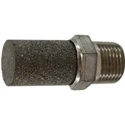 300036 - 3/4 In Mpt Stainless Steel Muffler, Max 300 Psi, 35-392°F Temperature Range 1