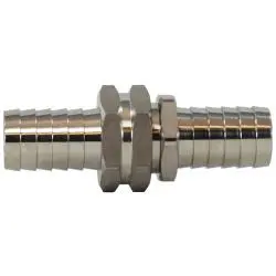 30027Ss - 1/2 In Barbed X 1/2 In Fgh Stainless Steel Garden Hose Coupling 1