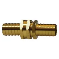 30030 - Brass Coupling Set 1 In Hose Barbed X 1 In Fgh For Hoses 1