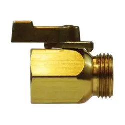 30161 - 3/4 In Brass Garden Hose Ball Valve, 500 Psi, Single Handle 1