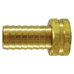 30567 - 3/4 In Garden Hose Barbed To 3/4 In Fnpsm Brass Long Shank Hex Adapter 1