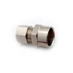 31171 - 3/8-In Compression To 1/2-In Sweat Brass Adapter With Chrome Finish 1