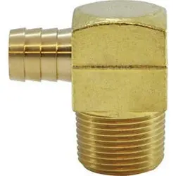32330 - Brass 90-Deg Elbow Fitting, 3/4-In Hose Barb To 1-In Male Nptf 1