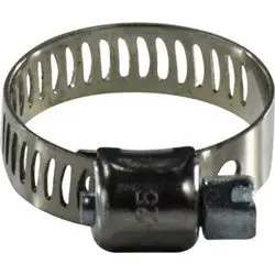 325008 - 5/16 In X 7/16 In Miniature Worm Gear Clamp - 7/16 In To 1 In Diameter - Stainless Steel 1