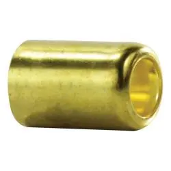 32501 - 0.358 In Nominal, 1/2 In Length Brass Smooth Hose Ferrule With Compression Connection 1