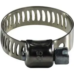 325012 - 301 Stainless Steel Worm Gear Clamp, 9/16 In To 1-1/4 In Diameter, 5/16 In Width 1