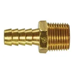 32954Lf - 1/4 In Hose Barb X 3/4 In Mip Rigid Adapter, Lead-Free Brass 1