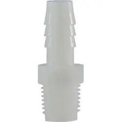 33000P - Polypropylene Adapter 3/4 In Hose Barbed To 1 In Mip, 125 Psi 1