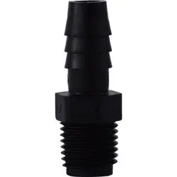 33018B - Polyethylene Adapter 1/2 In Hose Barbed Fitting To 3/4 In Mip 1