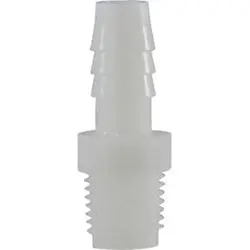 33026W - 3/8-In Barbed To 3/4-In Mip Nylon Adapter, 125 Psi, -40 To 200°F 1