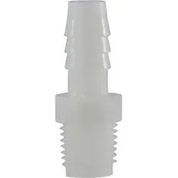 33033W - 1-1/2-In Hose Barbed X 1-1/2-In Mip Nylon Adapter, 125 Psi, -40 To 200°F 1