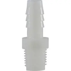 33035W - 2 In Hose Barbed X 2 In Mip Nylon Adapter 1