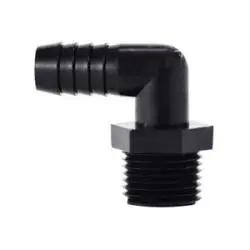 33036B - 90° Elbow Polyethylene Fitting - 5/16 In Barbed X 1/8 In Mip Connections 1