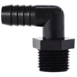 33040B - 90-Degree Elbow Fitting - 5/16 In Barbed Hose X 1/4 In Mip - Polyethylene Material 1