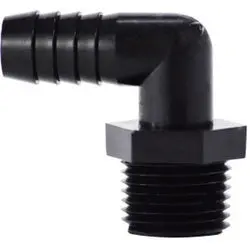 33044B - 90-Degree Elbow - 5/8 In Barbed & 3/8 In Mip Polyethylene Fitting 1