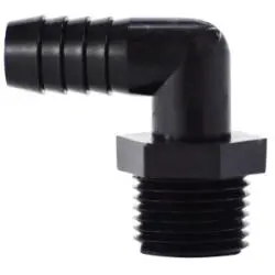 33311B - 90-Degree Elbow Fitting - 1/2-In Hose Barbed X 1/2-In Mip Polyethylene 1