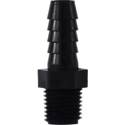 33321P - 1-1/2 In Hose Barbed To 1-1/4 In Mip Polypropylene Adapter 1