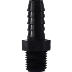 33322P - Polypropylene Adapter, 2 In Hose Barbed X 1-1/2 In Mip Connection 1