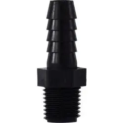 33323P - 3 In Hose Barbed To 3 In Mip Polypropylene Adapter, Max 125 Psi 1