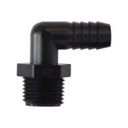 33334P - Polypropylene 90° Elbow Fitting - 1-1/4 In Hose Barbed X 1 In Mip 1