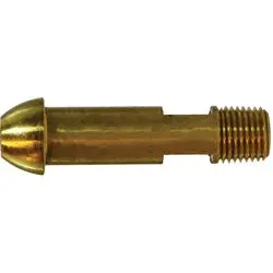 34011 - 1/4 In Pol X 1/4 In Pol Brass Tailpiece With Flat Wrench, 2.34 In Length 1