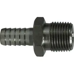 34595 - Stainless Steel Adapter 3/8 In Hose Barbed To 1/2 In Mip, 150 Psi Maximum Pressure 1