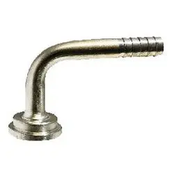 34722 - 5/16 In X 5/16 In 90-Degree Barbed Stainless Steel Elbow Fitting 1