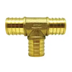 35049Ce - Cold Expansion Reducing Union Tee - 3/4 In X 3/4 In X 1/2 In Lead-Free Brass 1