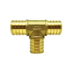 35053 - 1-In X 1-In X 3/4-In Lead-Free Brass Reducing Tee For Pex Applications 1