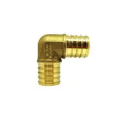 35060 - 3/4 In Pex X 3/4 In Pex Lead-Free Brass Union Elbow Fitting 1