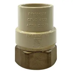 35403Lf - 1/2 In Cpvc X 1/2 In Fip Lead-Free Brass Adapter 1