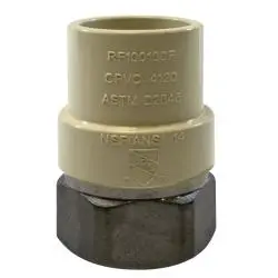 35404Ss - 3/4 In Cpvc X 3/4 In Female Ips Stainless Steel Adapter 1