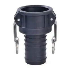 35933 - 1-1/4 In Type C Cam And Groove Coupler With Hose Barbed Connection In Polypropylene 1