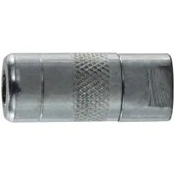 36220 - 1/8 Inch Female Nptf Steel 4-Jaw Grease Gun Coupler, 1-1/2 Inches Long 1