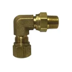38152S - 3/8 In X 3/8 In 45-Degree Swivel Elbow Fitting For Tubing Connections 1