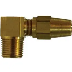 38245 - Brass Elbow Fitting 5/8 In Tube X 3/8 In Mip, 150 Psi Pressure Rating 1