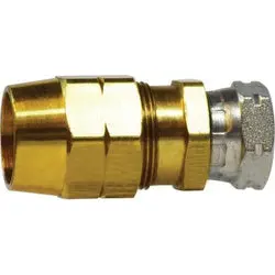 38358 - Brass Connector 1/2 In Hose To 7/8 In Female Abs, 125 Psi, -40 To 120°F 1