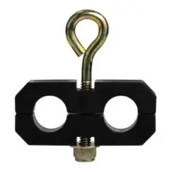 39410 - 1/2 In Diameter Plastic 2-Hose Holder By Midland Industries 1