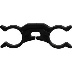 39414 - 3/8 In Durable Plastic 2-Hose Separator For Reliable Fitting 1