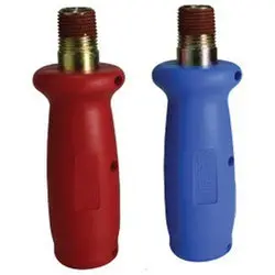 39535 - Brass And Plastic Gladhand Grip With Hardware And Sealant In Red And Blue Finishes 1