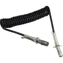 39748 - 12 Ft 4-Way Coil Electric Cable Assembly, 4 Awg & 14 Awg Conductors 1