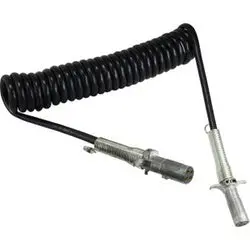 39749 - 15Ft 4-Way Coil Electric Cable Assembly - 14 Awg Conductor 1