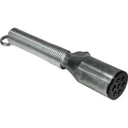 39757 - 7-Way Single Grip Plug With Spring Guard For Reliable Electrical Connections 1