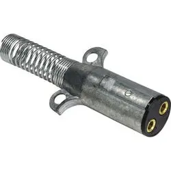 39768 - Durable Double Grip Plug With Spring Guard - 2-Pole Connection 1